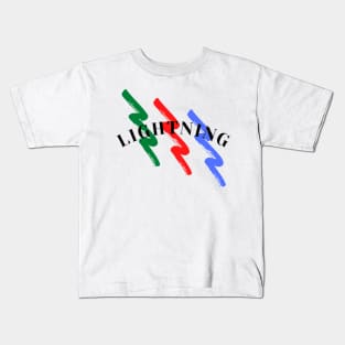 Color Lightning Kids T-Shirt